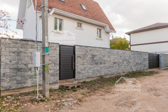 Забор из камня Joniec Gorc de Luxe 22 Оникс в аг. Ждановичи - фото 5