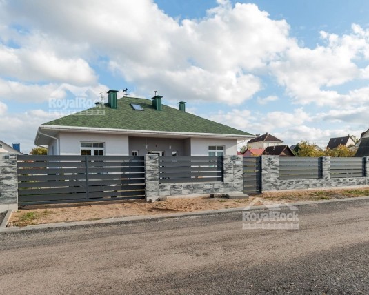 Забор из камня Joniec Roma Horizon Оникс в д. Тарасово - фото 7