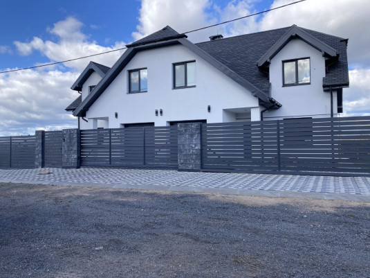 Забор из блоков FaBrick 500x200 в цвете 