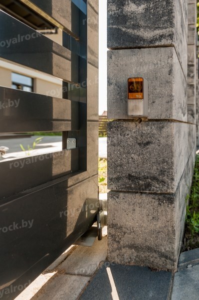 Забор из камня Joniec Roma Horizon Onyx в Валерьяново - фото 19