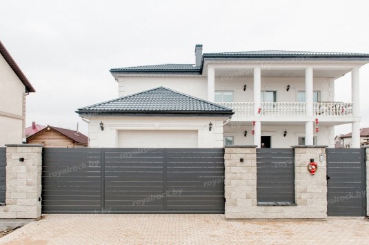 Забор из камня Joniec Gorc de Luxe 38-22 в Каменной Горке - фото 0